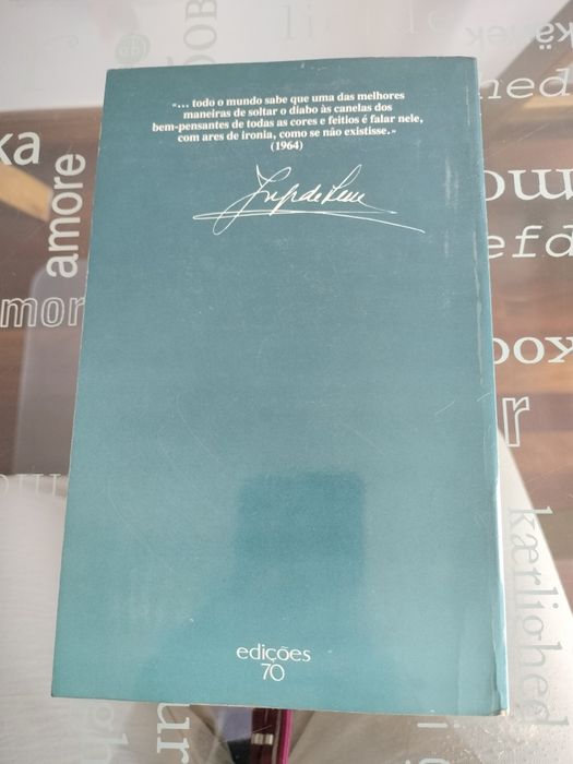 Livro Antigas e Novas Andanças do Demónio - Jorge de Sena