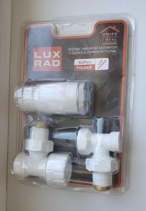 Zawór kątowy do grzejnika nowy