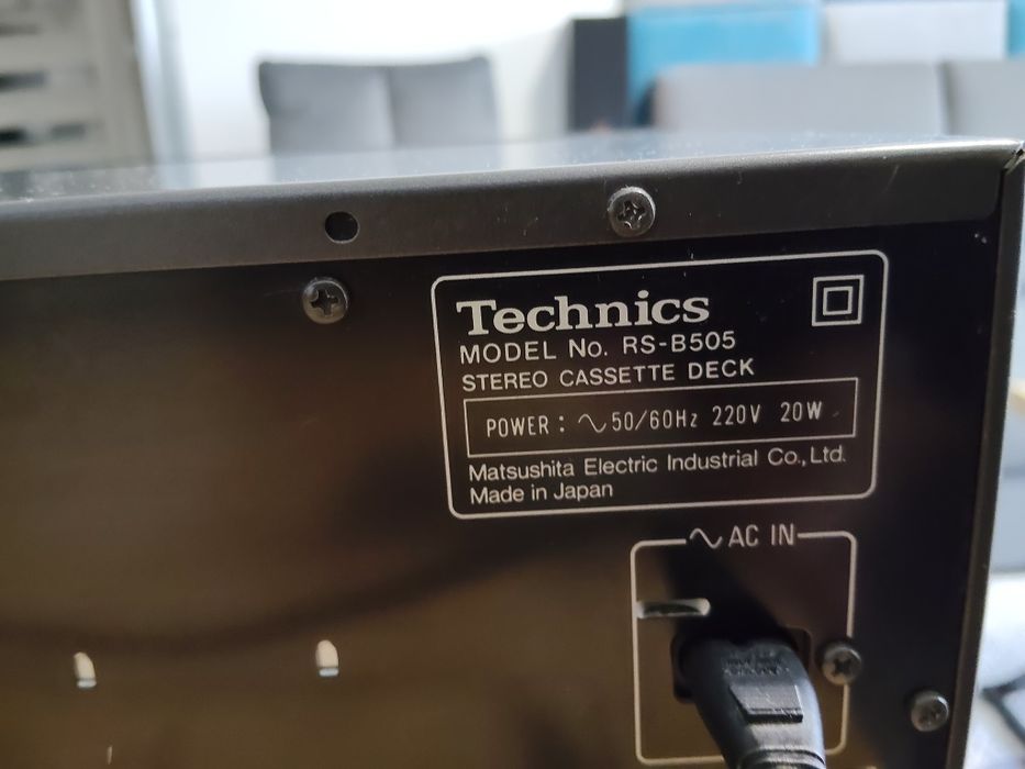 Magnetofon Technics RS B505 HX Pro Japan