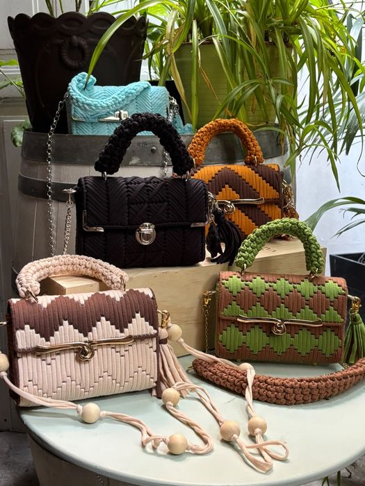 Bolsa 100% artesanal