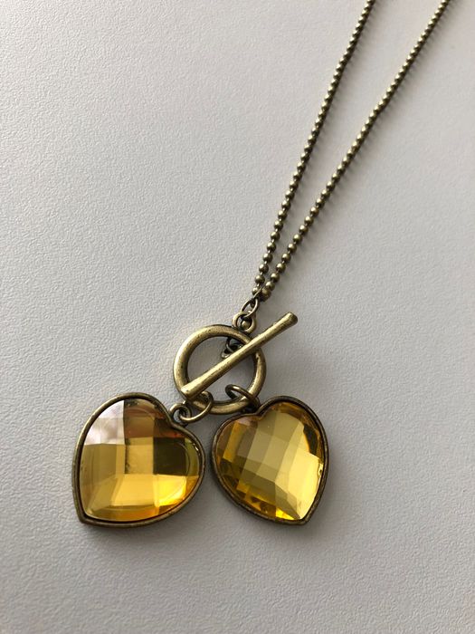 Fio com 2 corações strass | Aldo