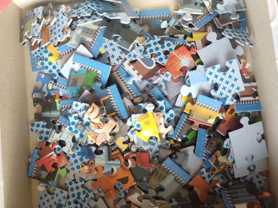Puzzle Bob budowniczy 4 obrazki