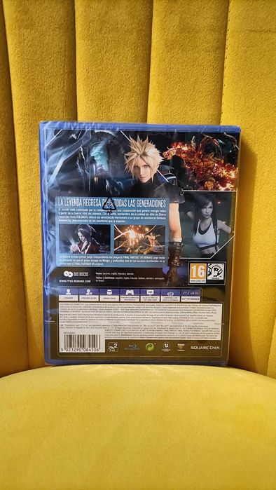 Final Fantasy VII Remake novo e selado PS4/PS5