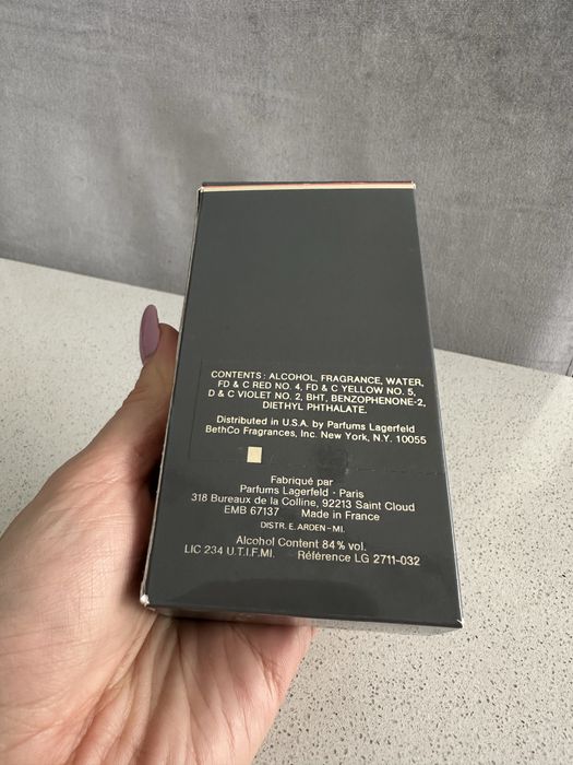 KL Karl Lagerfeld woda toaletowa 50ml