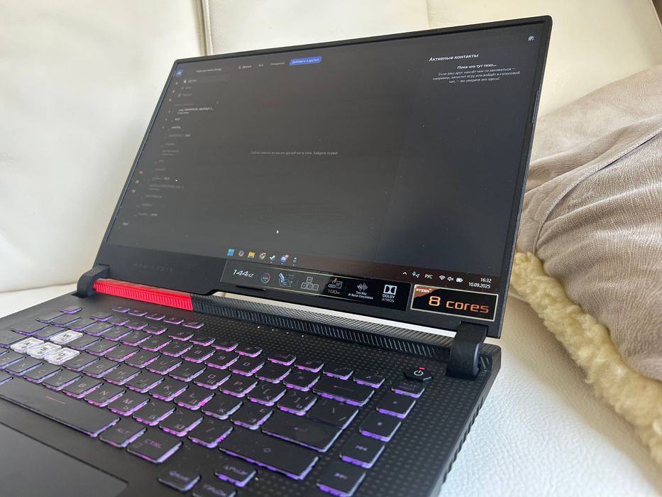 Ноутбук Asus rog g15 rtx3050 ryzen 7 4800h