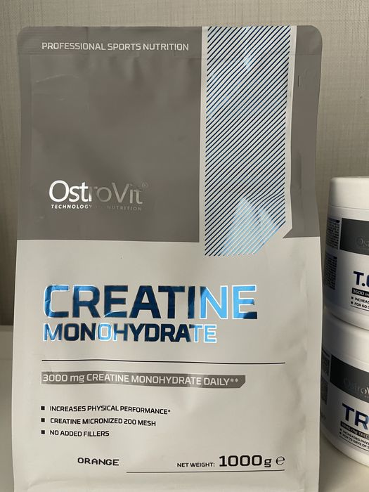 Креатин Островит Ostrovit Creatine 300г, 500г, 1кг, HCL, TCM та інші добавки Островіт Акція