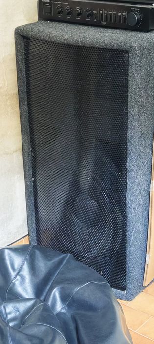 Coluna 15 polegadas com tweeter JBL