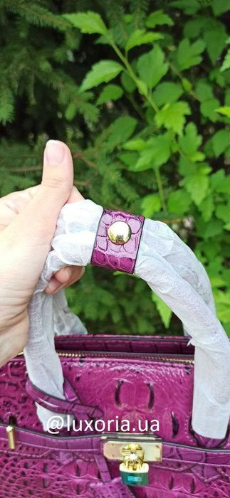 Сумка жіноча під крокодила в стилі Birkin, стьобана сумка, міні крос боді (під замовлення)
