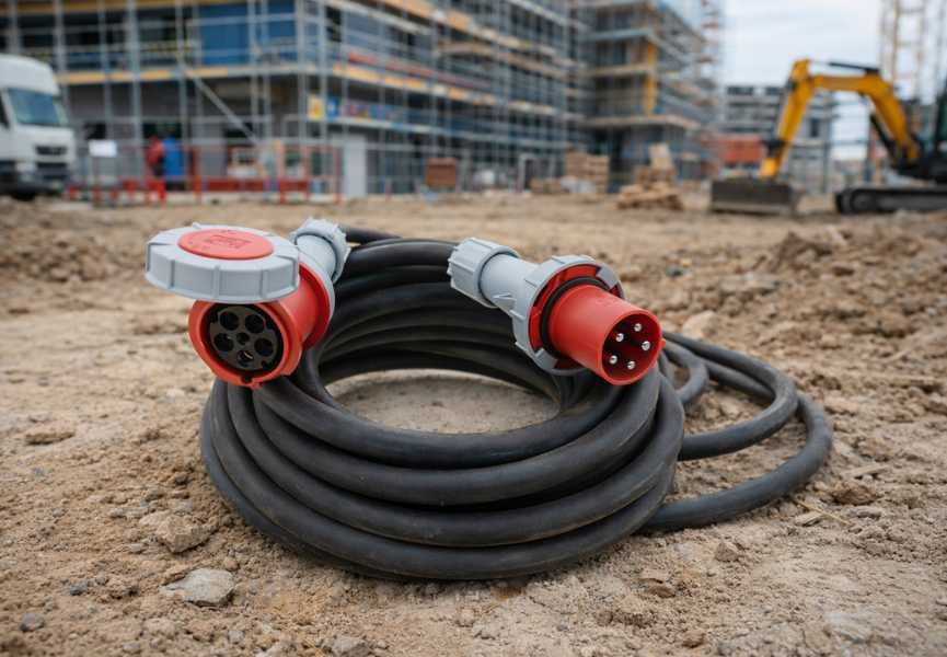 > Przedłużacz siłowy na wymiar 10m 400V | 63A | 5 x 10 mm2  | Jakość