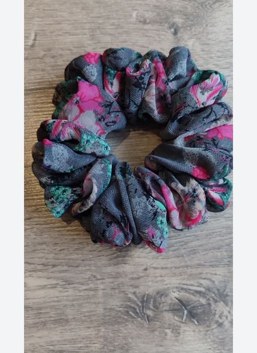 Scrunchie do włosów rozm L Szyfon