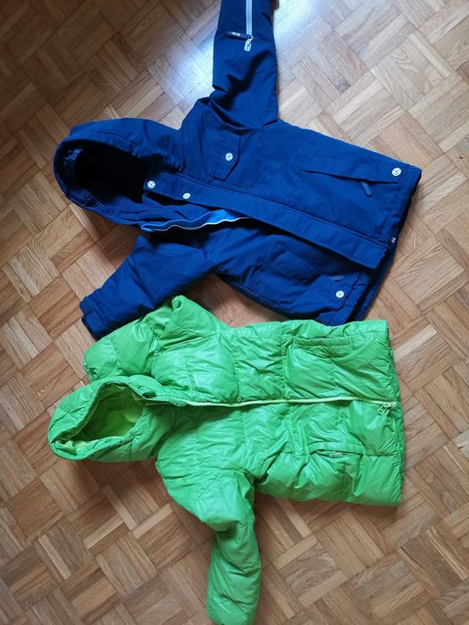 2x kurtka zimowa rozm 110 cool Club Smyk quechua