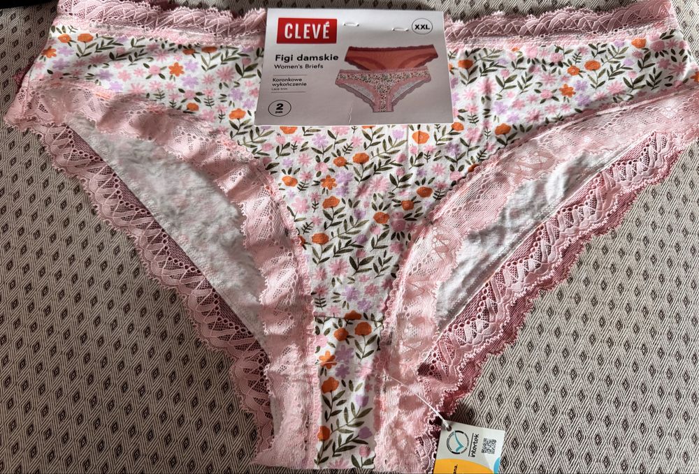 2 pary majtek XXL Cleve nowe