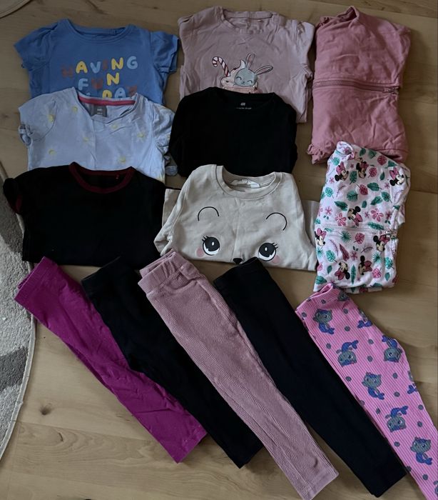 Paka ubranek dla dziewczynki