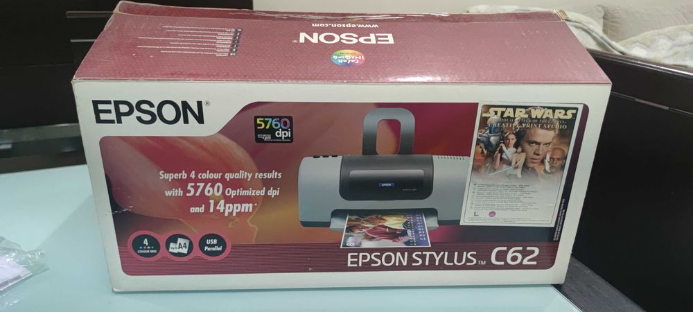 Impressora a Cores Epson Stylus C62 em bom estado