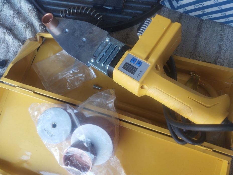 Maquina soldar tubos ppr
Equipamento novo
Tem caixa e acessórios como