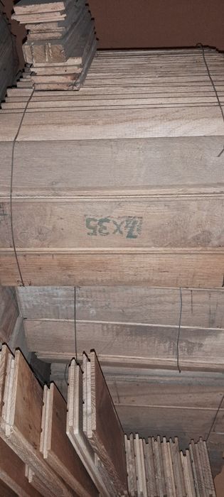 Klepka podłogowa dębowa i jesionowa