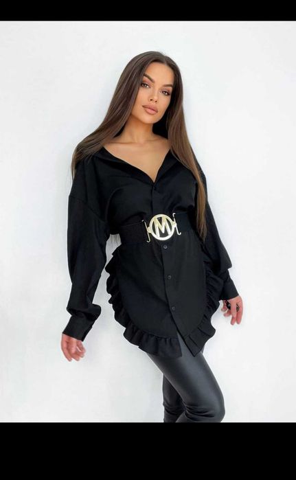 KOLORY SML Koszula guziki falbanki