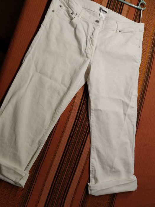 Spodnie rybaczki jeansowe 40