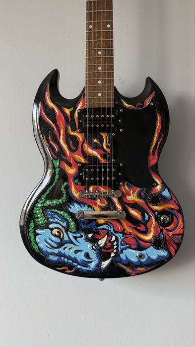 Gitara Epiphone SG Special + piec KUSTOM
