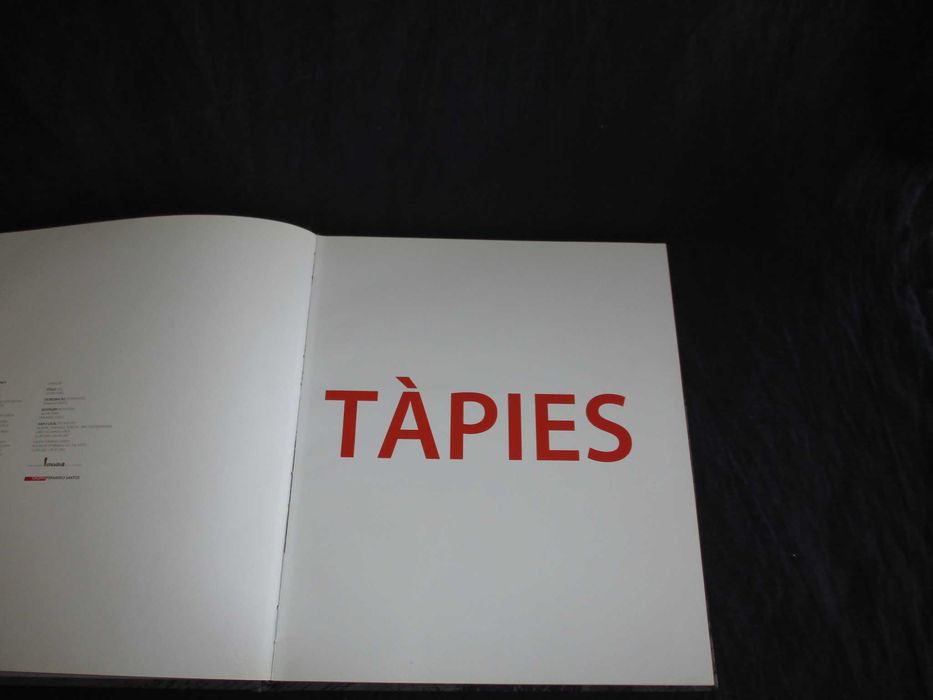 Livro Tàpies Galeria Fernando Santos