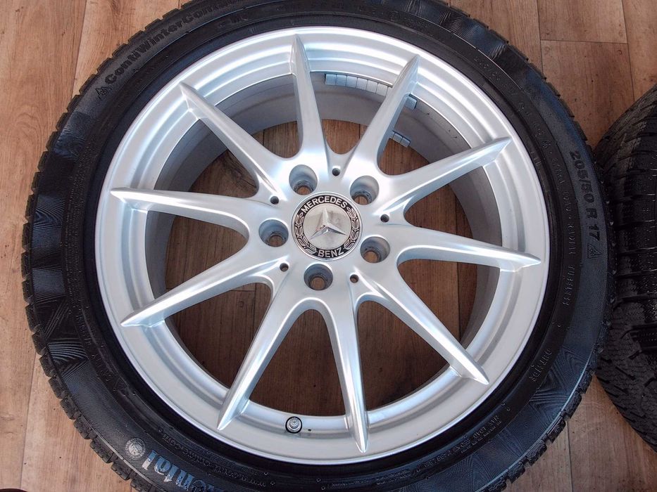 Felgi Mercedes A B C CLA Vito Viano VW Skoda Seat 17 5x112 ET49 ładne!