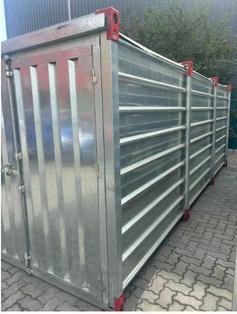 Kontener Magazynowy budowlany 6m2 3x2m raty  sanitarny hala box raty