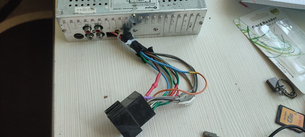 Автомагнітола Digital CSD-620R (USB/SD/AUX).