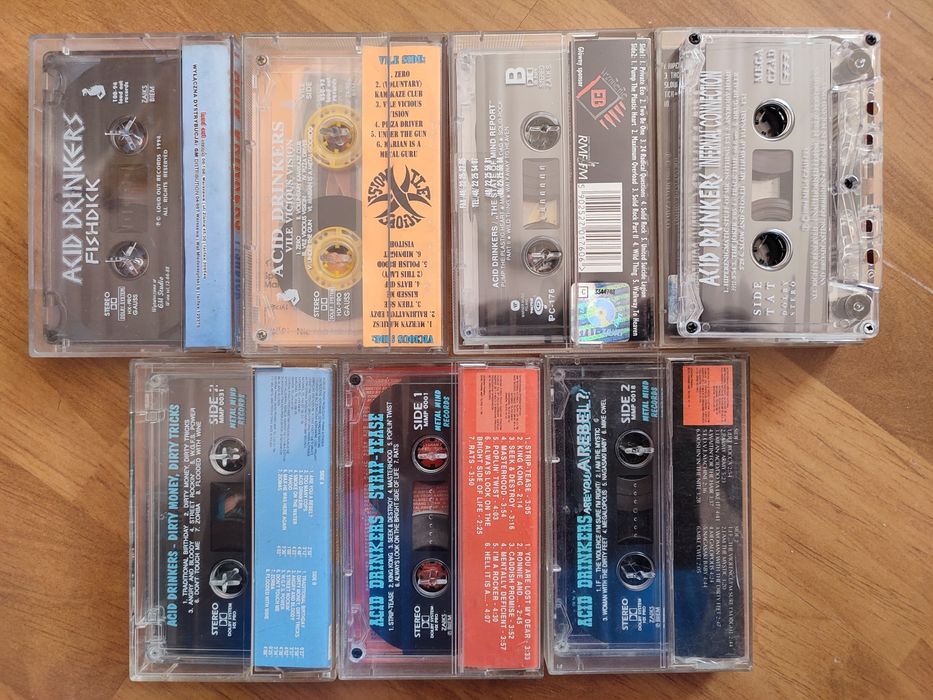 Zestaw Kaset Acid Drinkers Metal