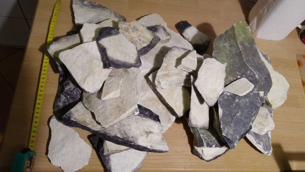 Łupek kwarcowy do akwarium