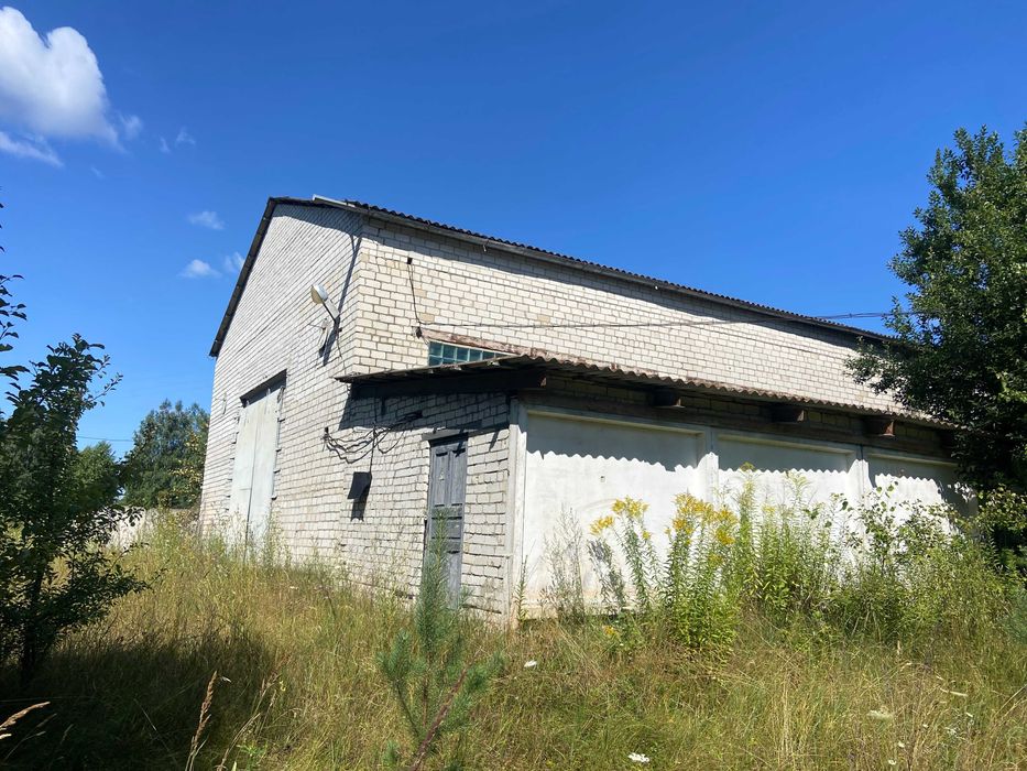 Каменеобробний цех 496,4 м2, с. Нова Рудня, вул. Чуднівська, 1-А