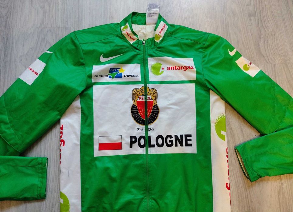 Kurtka Kolarska Nike Tour de l'Avenir 2008 M.Paterski Na Rower Szosowy