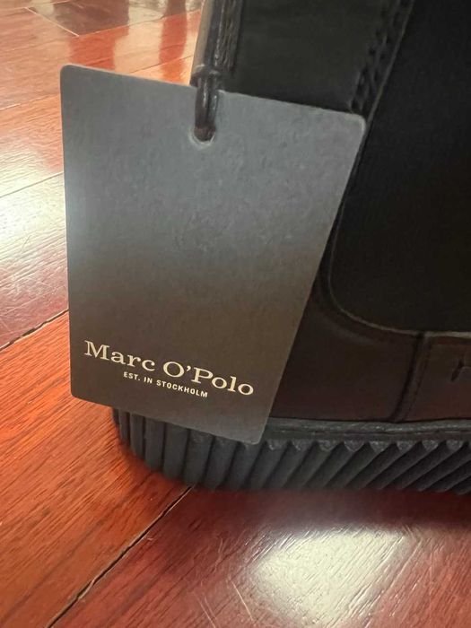 Marc O'Polo Botas chelsea 'Bianca' em preto