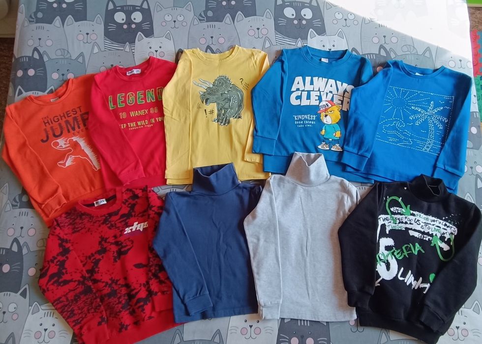 Кофта, реглан, штани, джинси 116-122 см