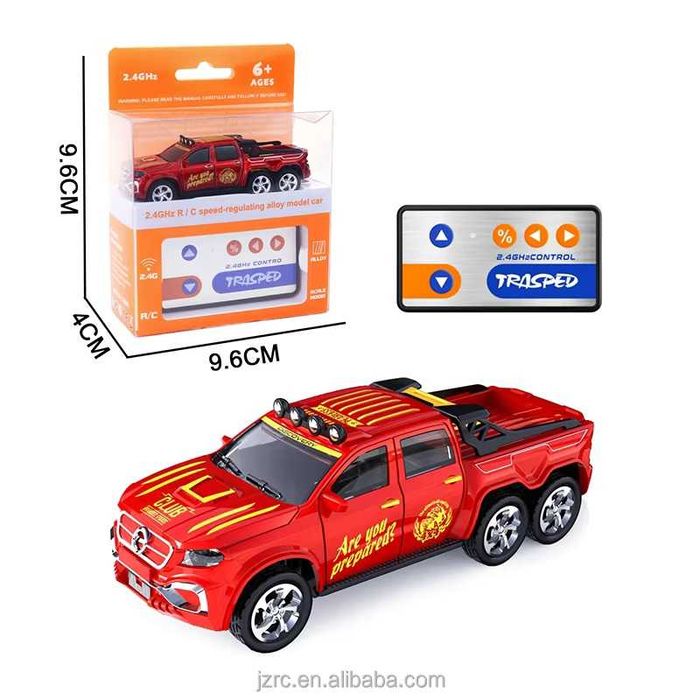 Міні RC машинка 1:64, на пульті 2.4GHz, 3 швидкості, світло