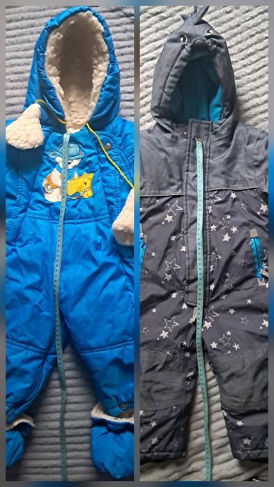 Зимовий комбінезон дитячий (9-18 міс) 2 шт