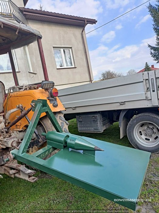 NOWA ŁUPARKA świdrowa, świder fi 100 , 120 do drzewa klocków