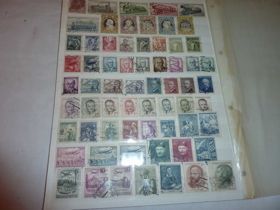 Klaser znaczków CZECHOSŁOWACJA