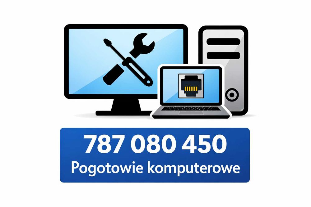 Pogotowie komputerowe Informatyk Naprawa laptopów, komputerów, sieci
