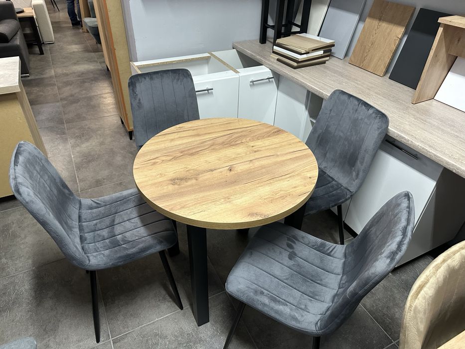 Zestaw IBIS Harry stół + krzesła