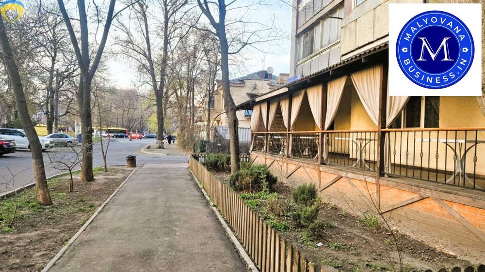 Кафе 115 м² | Фасад | Адміральський проспект| Парковка