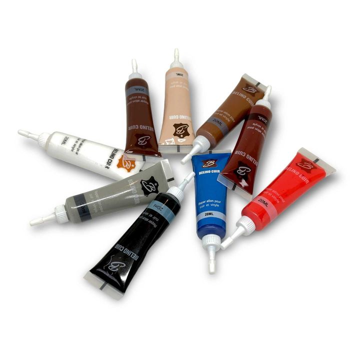 Жидкая кожа BELINO CUIR ремонт изделий из кожи и кожзаменителей, 20 мл