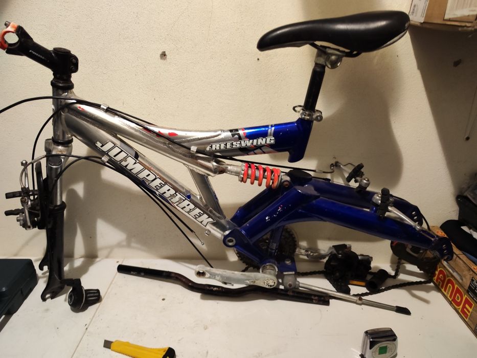 Quadro de bicicleta para recuperar