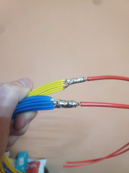 Коса кабель распайки серверного блока 6+2 pin