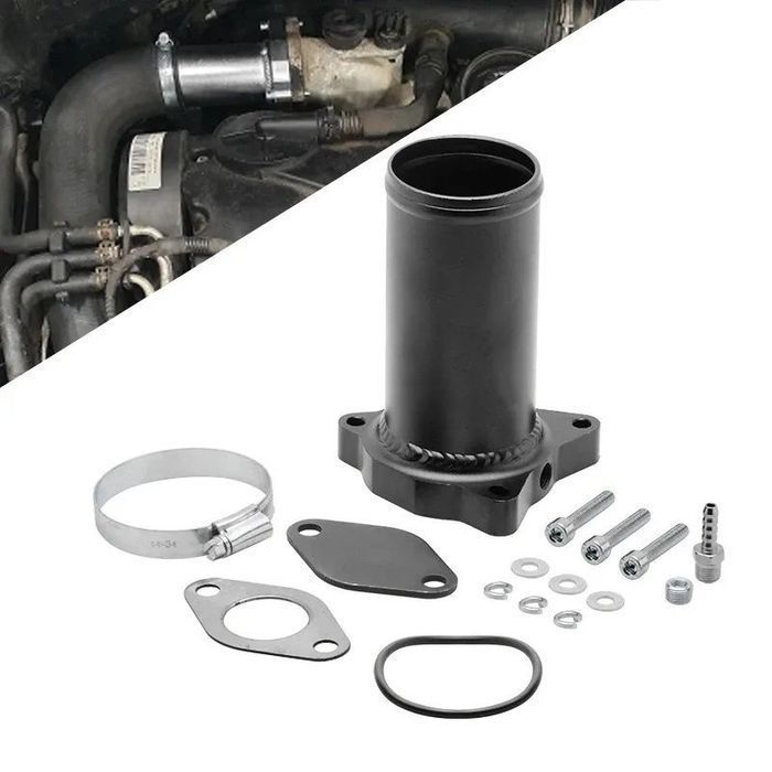Supressor EGR Motores Grupo VAG 1.9 TDI PD 130;150; 160cv -63mm Preto