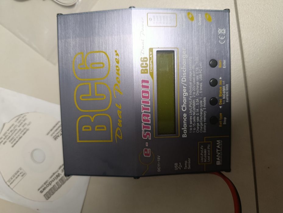 Ładowarka Bantam e-Station BC6 | Dual Power | LiPo NiMH Pb | Modelarsk
