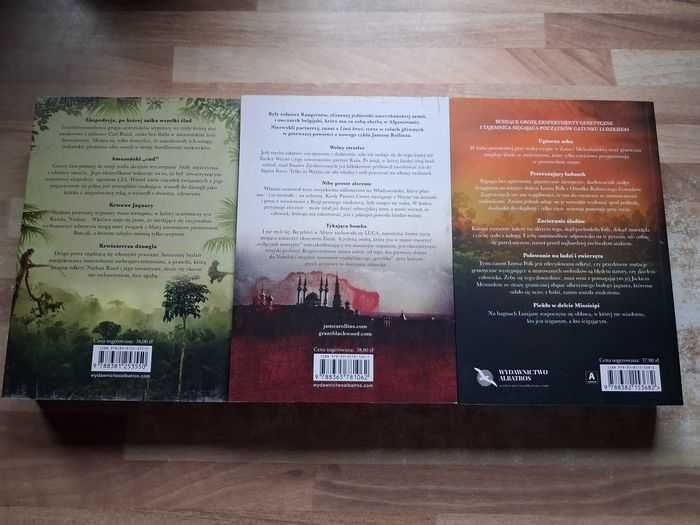 James Rollins Zestaw 3 książek nowe