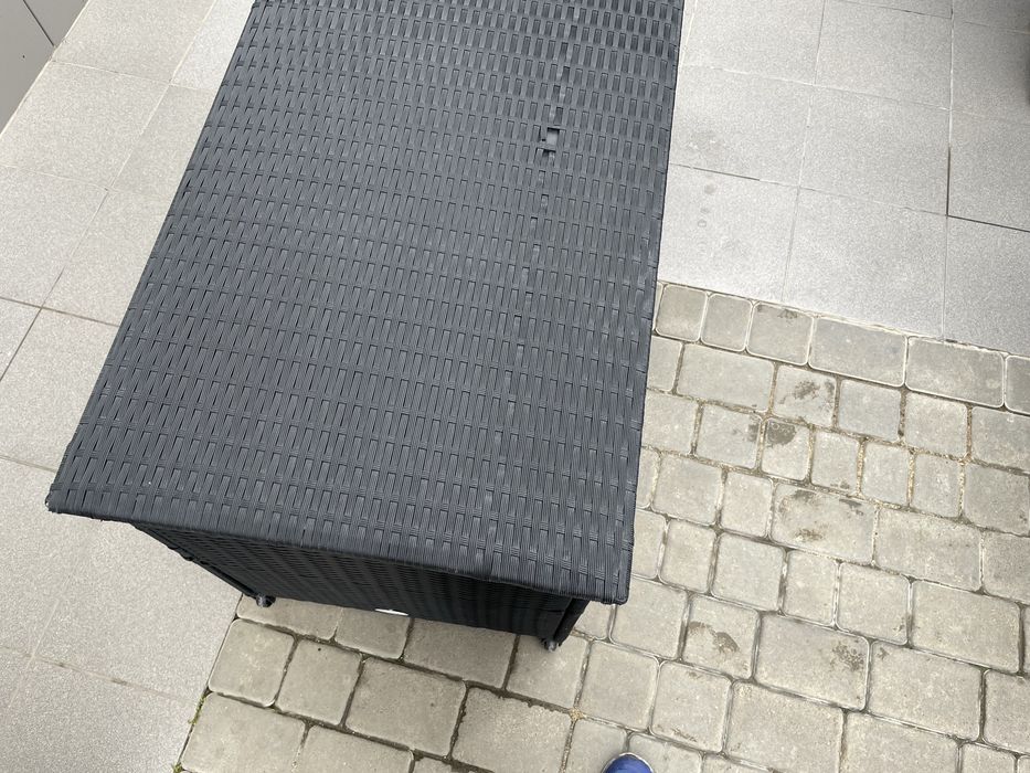 Комод для уличного хранения ротанг