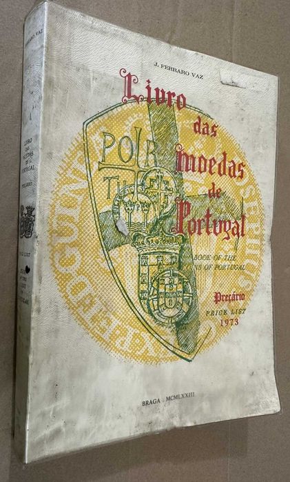Livro das Moedas de Portugal Preçário de 1973
