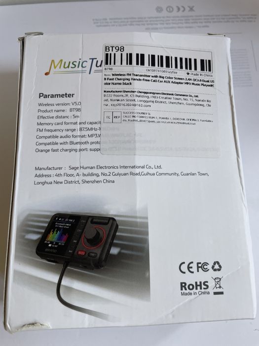 Car tuner bluetooth