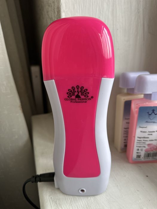 Воскоплав касетний Global Fashion з воском в кількості 2 штук